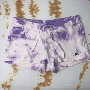 Vans cotton shorts, tie dye size Small